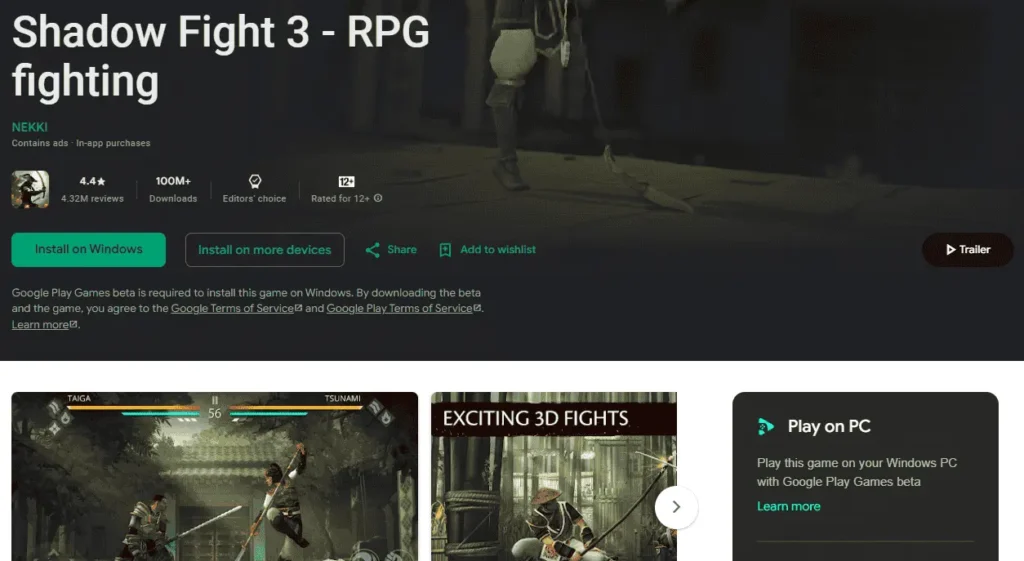 Shadow fight 3 game picture