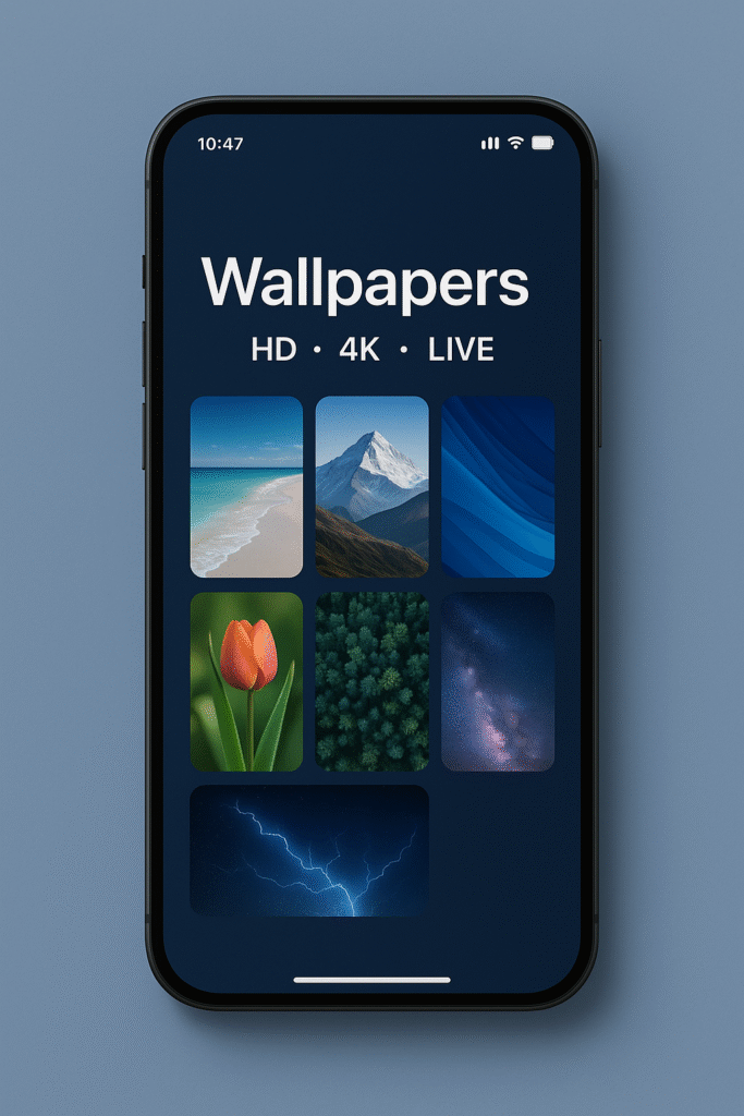 7 Best Free Wallpaper Apps for Android (HD, 4K & Live) in 2025