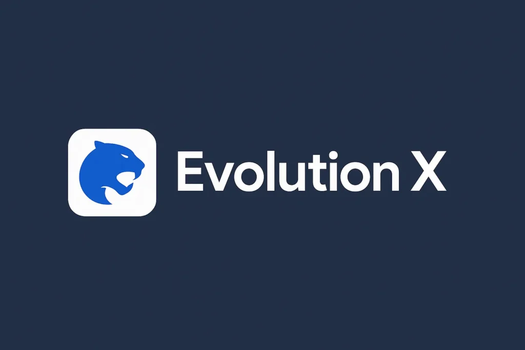 Evolution X Logo-  7 fast custom ROMs for Android in 2025